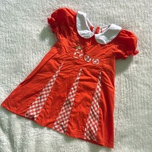 Smockingbird Halloween Toddler Dress